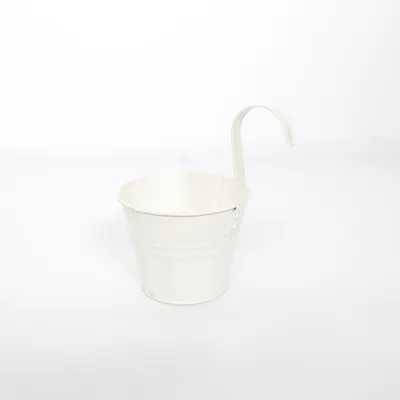 Hanging flower pot (White)