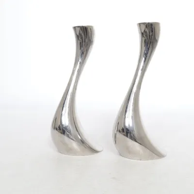 Lysestage (Sølv) fra Georg Jensen