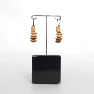 Earrings (Brown) from Aarikka Unknown metal