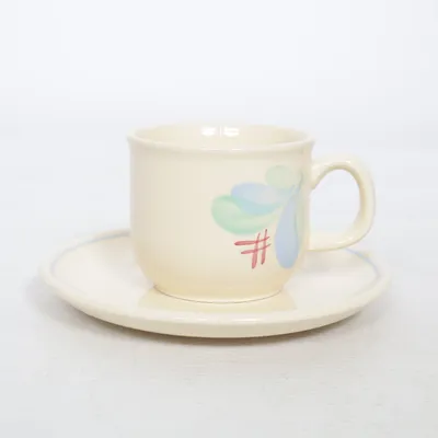 Servis (Beige, Blå, Flerfärgad)