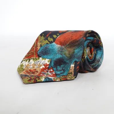 Tie (Black, Multicolored) from Giovanni Rossi