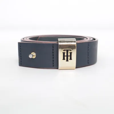 Riem (Zwart, Rood) van Tommy Hilfiger Leer
