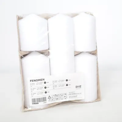 Blockljus (Vit) från IKEA