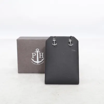 Boucles d'oreilles (Argent) de Paul Hewitt Métal inconnu