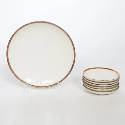 Serveringsset (Vit, Guldfärgad) från Hutschenreuther