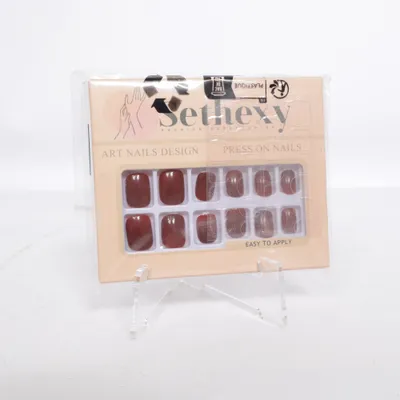 Faux ongles (Rouge) de Setex