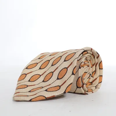 Tie (Beige, Brown) from Simons Silk