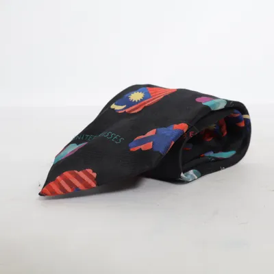 Cravate (Noir, Multicolore) de Daks