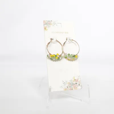Oorbellen (Groen, Geel, Roze) van Accessories Onbekend materiaal
