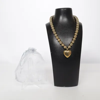Necklace (Gold) from Steel Unknown metal