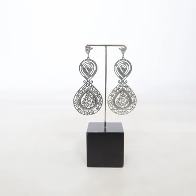 Earrings (Silver) Unknown metal