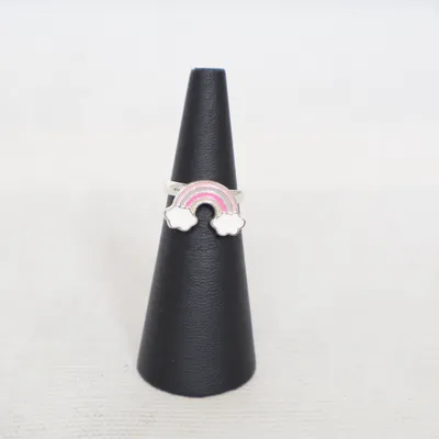 Ring (Zilver, Meerkleurig) Onbekend materiaal