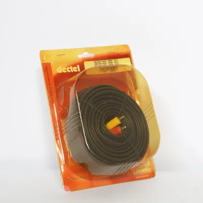 Câble RCA (3xRCA stereo audio+video male/male 10 meter) de Dectel