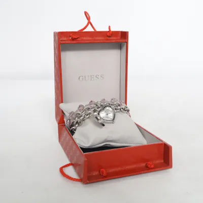 Polshorloge (Zilver, Lila) van Guess