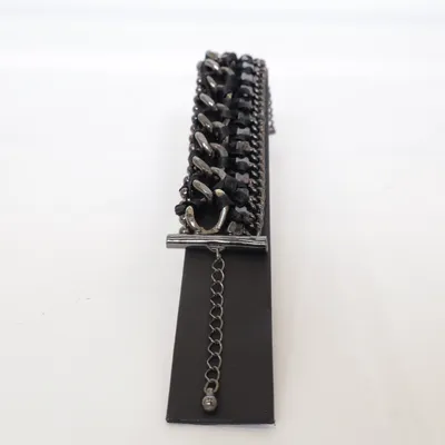 Bracelet (Black) Unknown metal