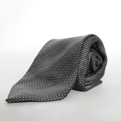 Tie (Gray, Black) from Michaelis Silk