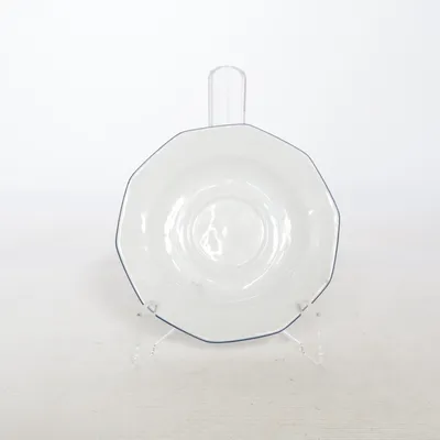 Bord (Wit, Blauw) van Boda Shop