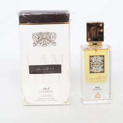 Eau de Parfum ( Ana Abiyedh Leather) van Lattafa