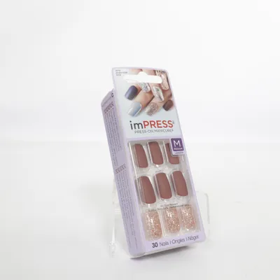 Kunstnagels (Rood, Meerkleurig) van Impress