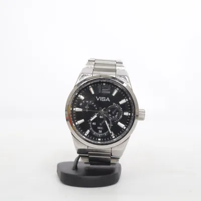 Montre (Argent, Noir) de Visa