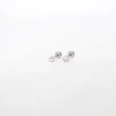 Piercing sieraden (Zilver, Wit) Onbekend materiaal