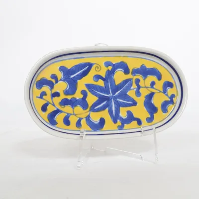 Porte-savon (Jaune, Bleu, Blanc)