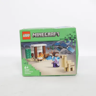 Construction set (Steve's Desert Expedition 21251) from LEGO