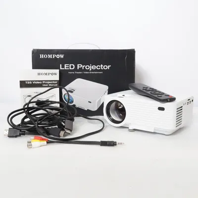 Projector (White) from Hompow