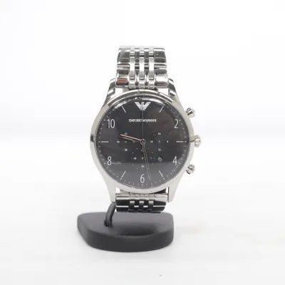 Armbandsur (Svart, Silverfärgad) från Emporio Armani
