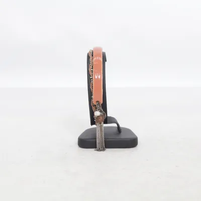 Fotlänk (Brun, Silverfärgad) Okänd metall
