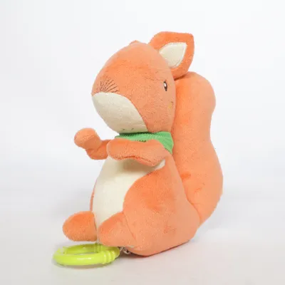Zacht speeltje (Oranje, Grijs, Groen) van Babyfehn
