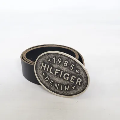 Belt (Black) from Hilfiger Leather