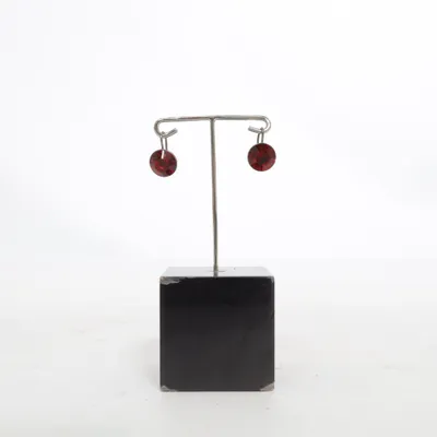 Oorbellen (Rood) Onbekend materiaal
