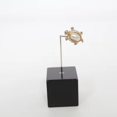 Broche (Goud, Wit) Onbekend materiaal