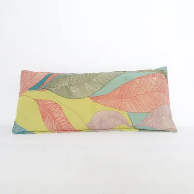 Coussin décoratif (Vert, Multicolore)