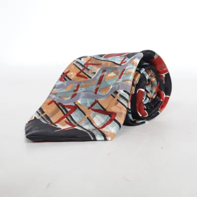 Tie (Black, Multicolored) from Giovanni Rossi