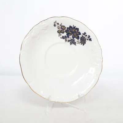 Small plate (White, Blue, Gold) from Bavaria