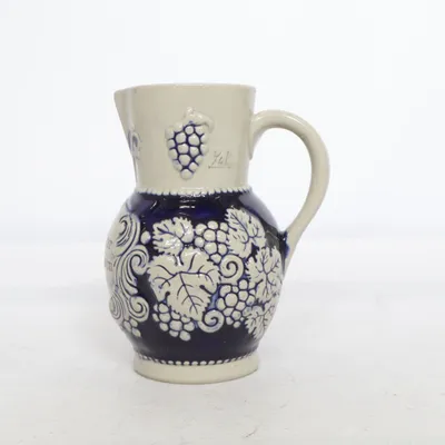 Kruik (Beige, Blauw)
