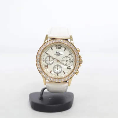 Wristwatch (White, Gold) from Mc