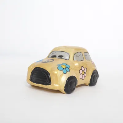 Money box (Gold, Multicolored)