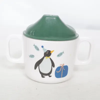 Pipmugg (Vit, Grön) från Rice