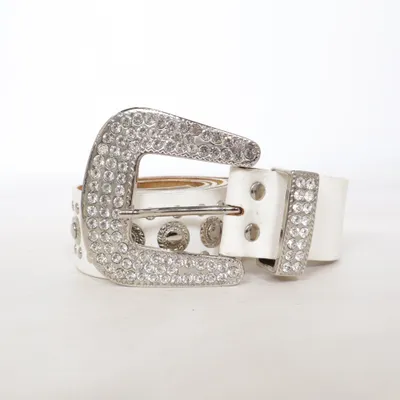 Belt (White, Brown, Silver) from S.pa