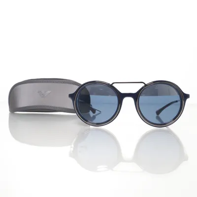 Solglasögon (Blå, Silverfärgad) från Emporio Armani