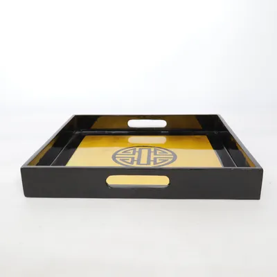 Brickbord (Svart, Guldfärgad) från Thang Long