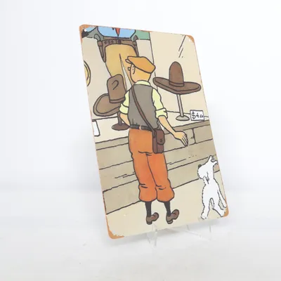 Panneau de Tintin