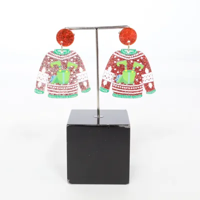 Oorbellen (retro / vintage / jul / jultröja ) Onbekend materiaal