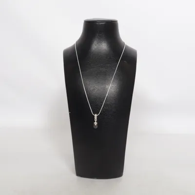Ketting (Zilver, Zwart) van LBVYR Onbekend materiaal