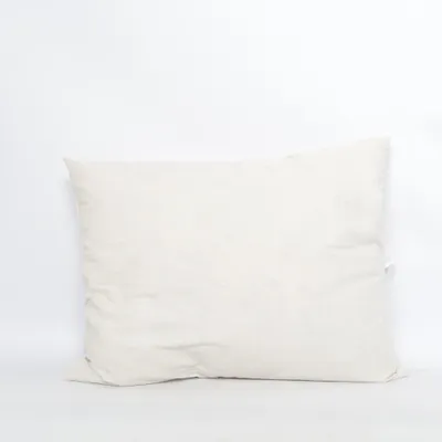 Coussin de remplissage (Blanc) Coton, Plume