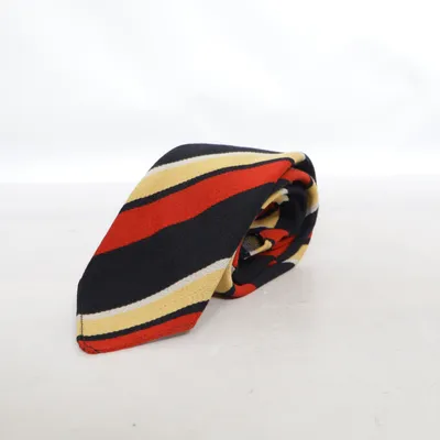 Krawatte (Schwarz, Rot, Gelb) von Reine Wolle
