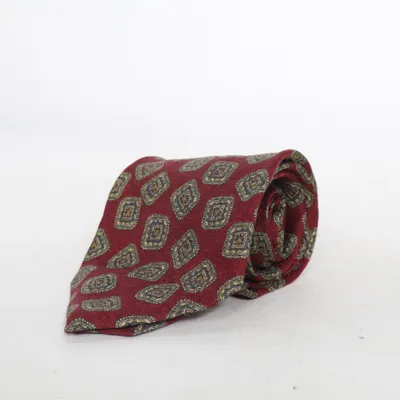 Stropdas (Rood, Meerkleurig) van Marja Kurki Zijde